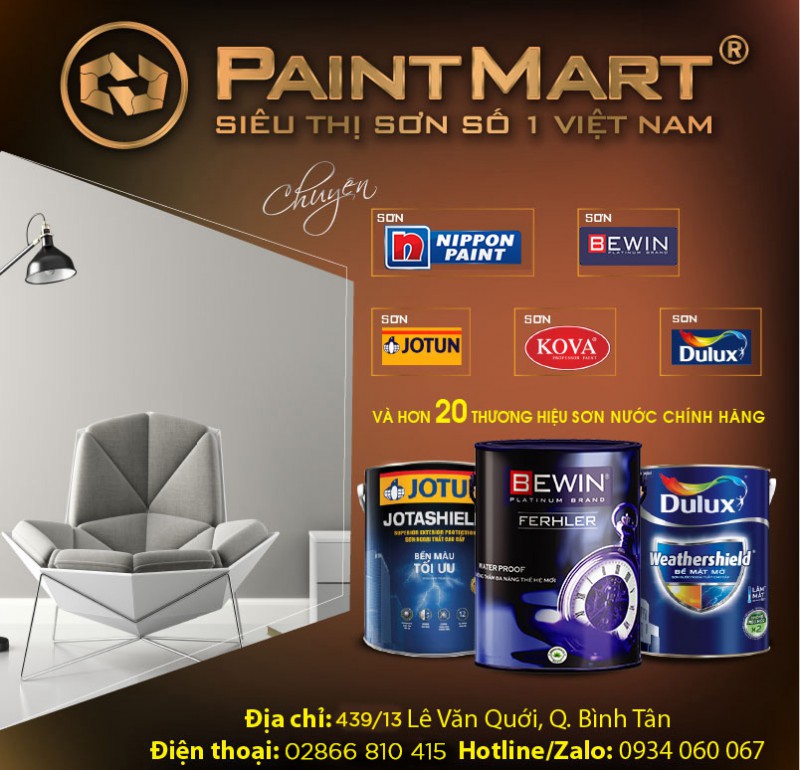 Sơn nước chính hãng phối màu 3D